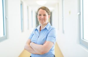 Portrait von Prof. Dr. med. Katja Kölkebeck, Professorin für Psychopathologische Forschung und Oberärztin; ©Frank Preuß, Universität Duisburg-Essen