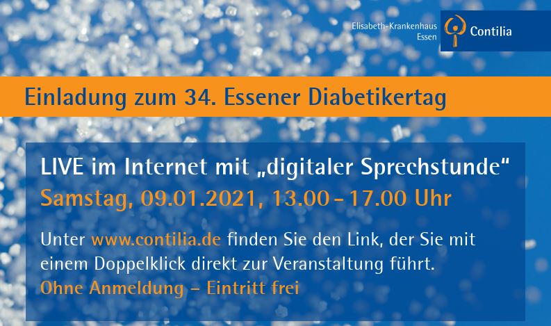 Online: 34. Essener Diabetikertag  2021
