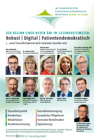 Europäischer Gesundheitskongress München in Präsenz und digital!