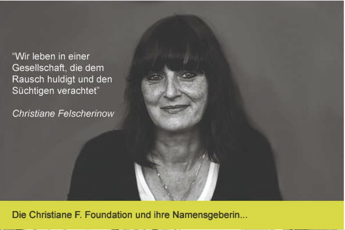 In Essen nimmt am 01. März die 1. Christiane F. Foundation Beratungsstelle für Eltern und Jugendliche ihre Arbeit auf