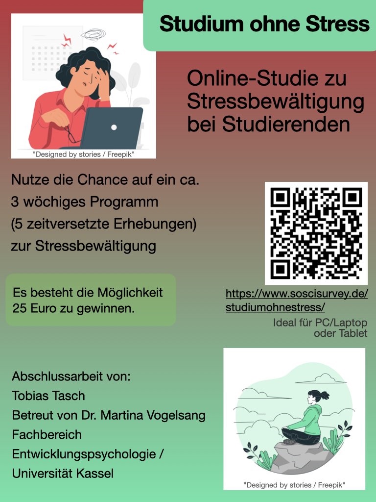 Online-Studie: “Studium ohne Stress”