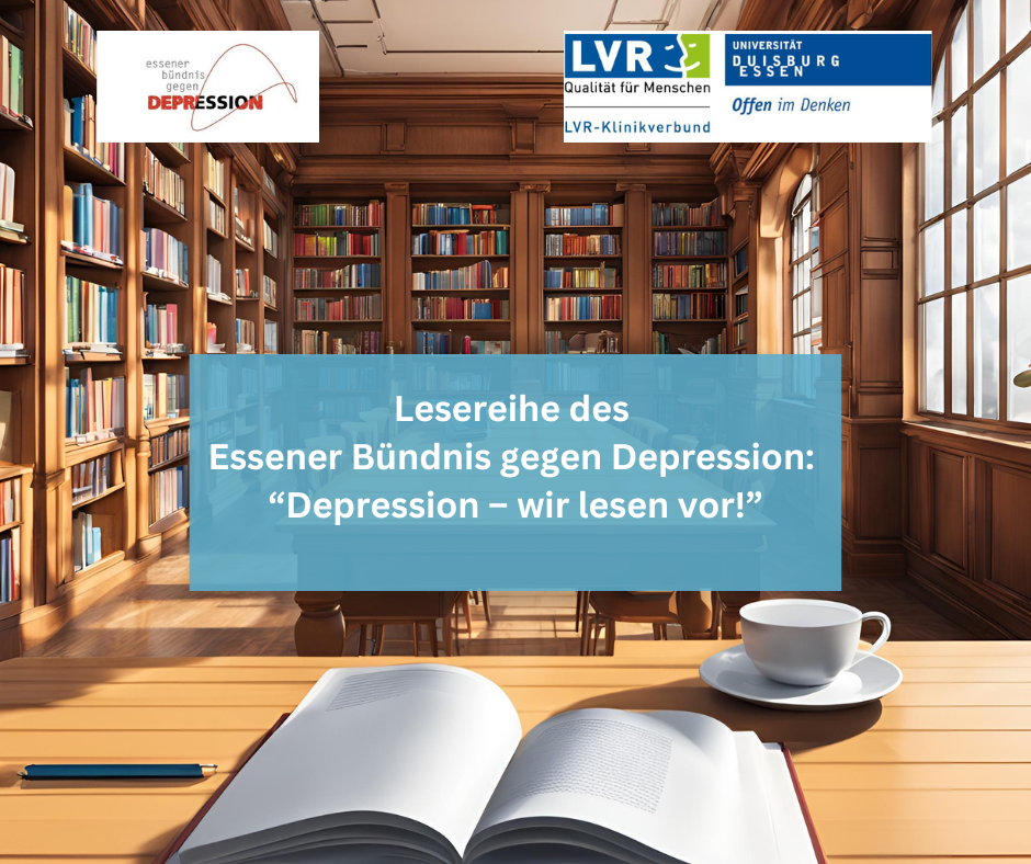 Lesereihe des Essener Bündnis gegen Depression: Depression – wir lesen vor!