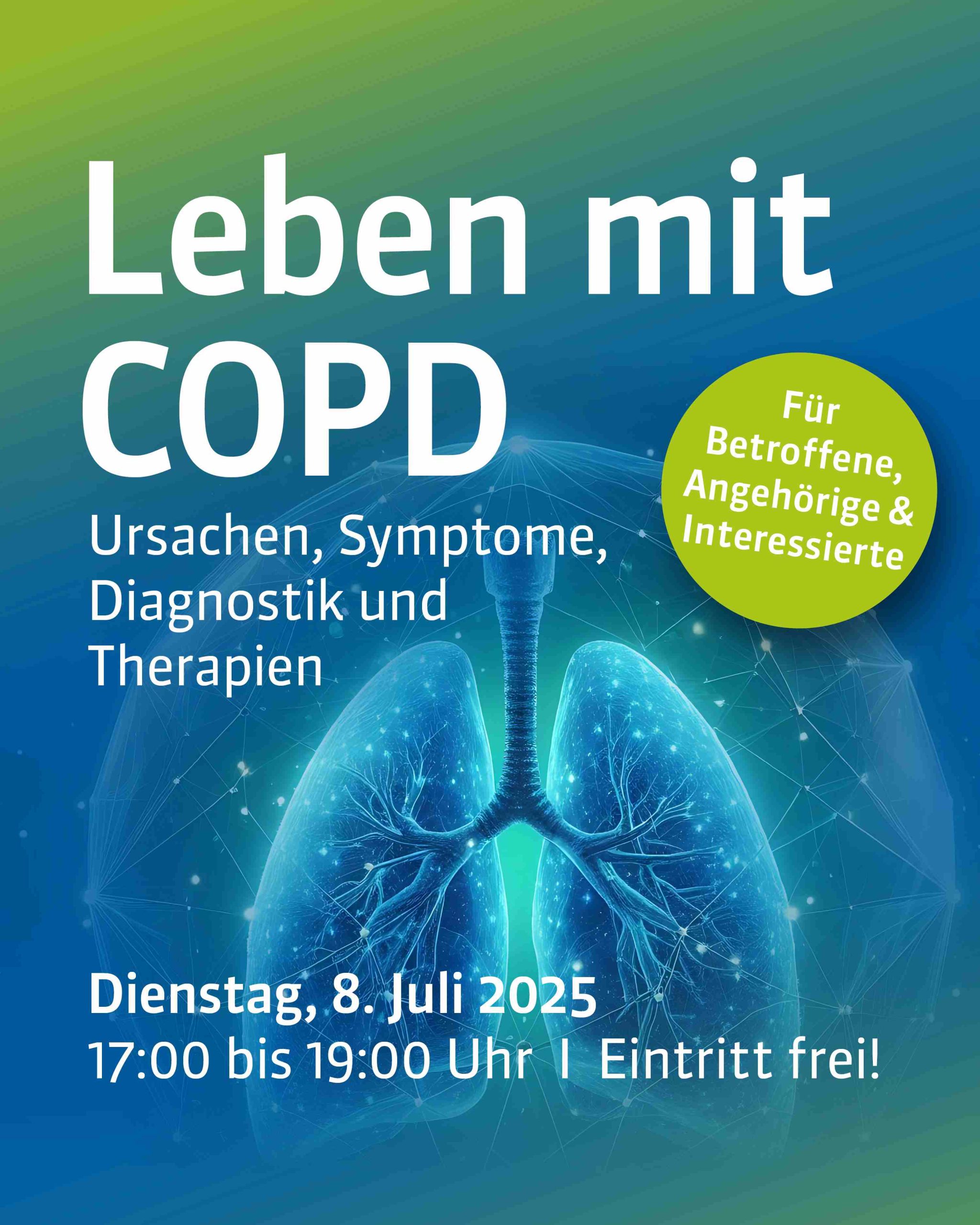 Leben mit COPD: Sie haben Fragen? Experten der Evang. Kliniken Essen-Mitte antworten