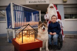 Ein Glashaus, ein Wunsch und die Hoffnung, dass das Weihnachtswunder in Essen weiterlebt