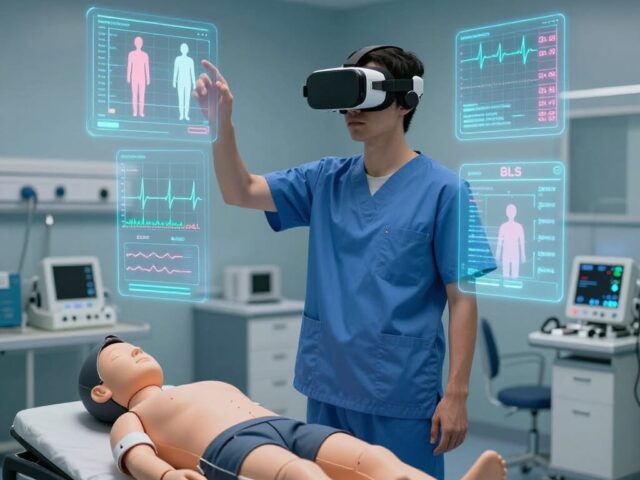 Wiederbelebung: Theoretisches Wissen steigt dank kurzer Virtual-Reality-Sessions