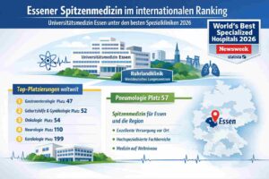 Essener Spitzenmedizin im internationalen Ranking