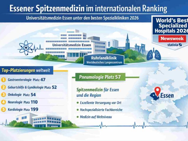 Essener Spitzenmedizin im internationalen Ranking
