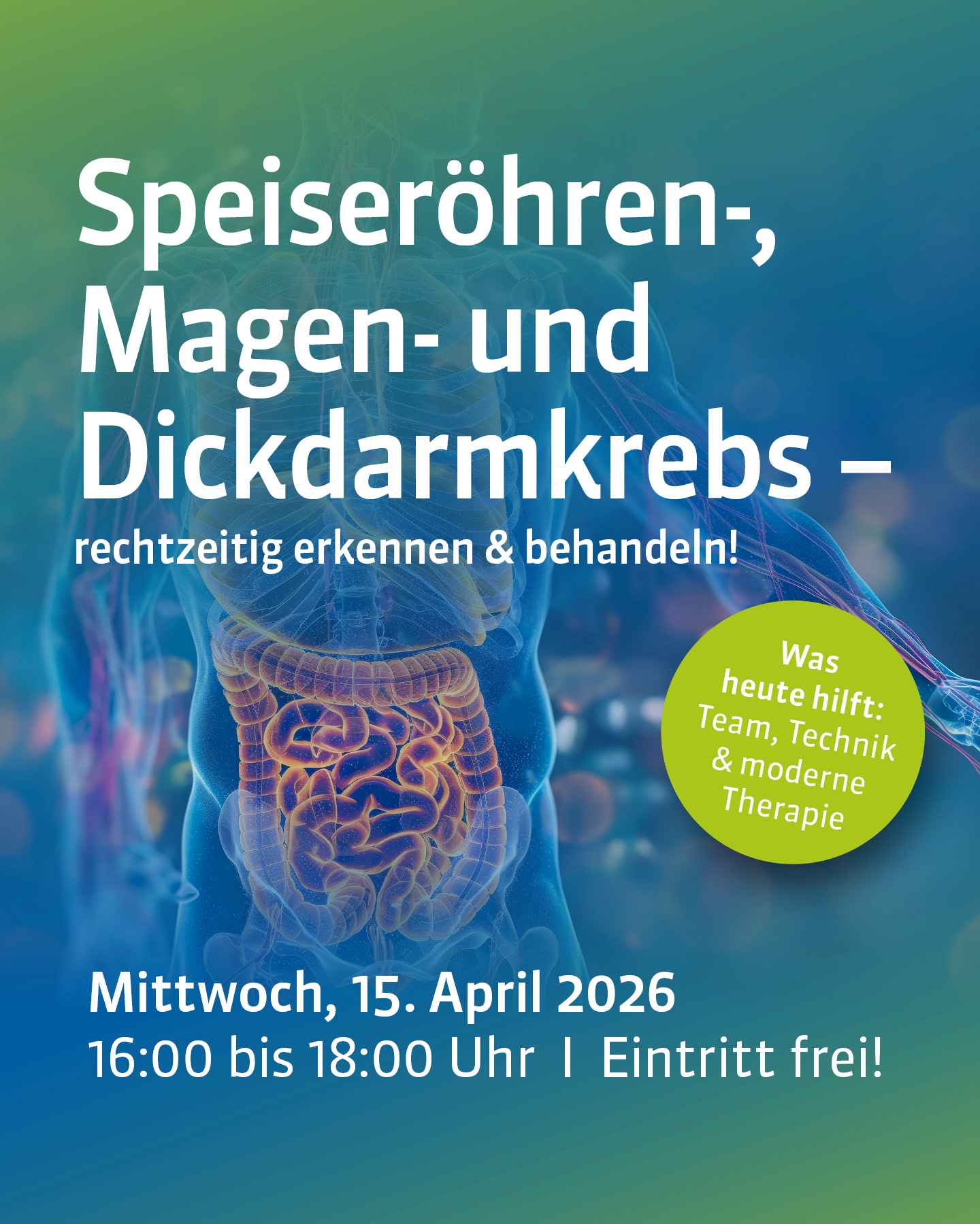 KEM-Patientenveranstaltung: Moderne Krebsmedizin und individuelle Behandlung