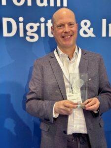CFI Award 2026 in Essen: GSE-Geschäftsführer Stefan Diederichs für Innovation in der Pflege ausgezeichnet